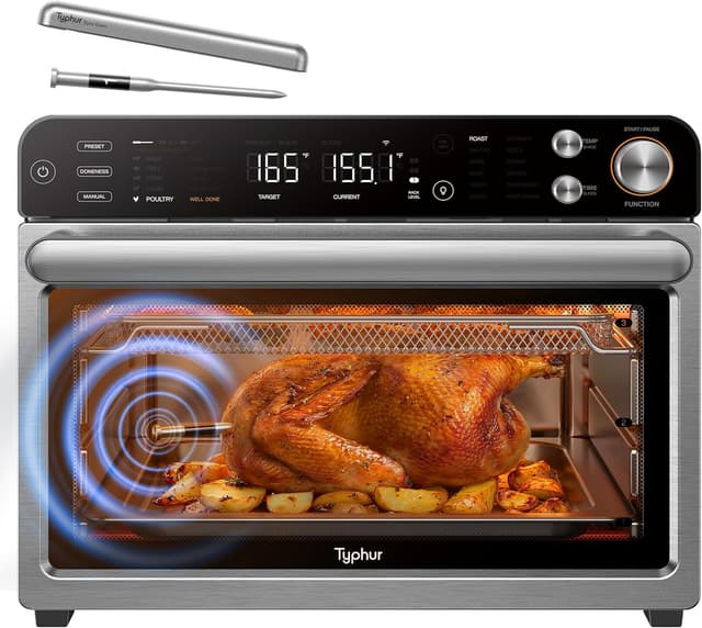 Detalle de Typhur Sync Oven 27 QT countertop air fryer toaster oven