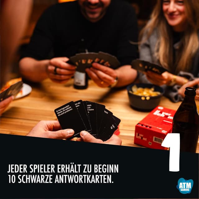 Detalle 2 de Dreister UNVERSCHÄMT Kartenspiel 480 Karten 🎲