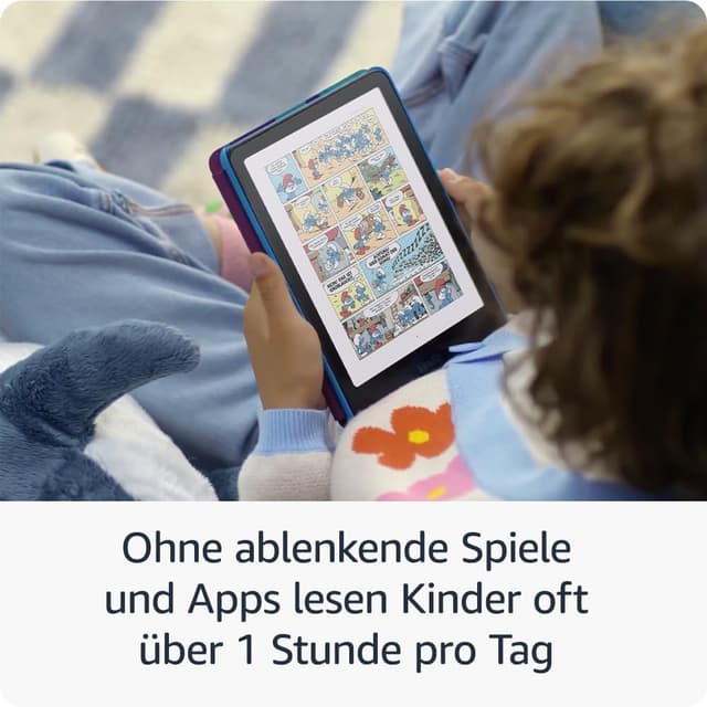 Detalle de Amazon Kindle Colorsoft Kids (neueste Generation) mit Hülle – 16 GB, Sternenzeit