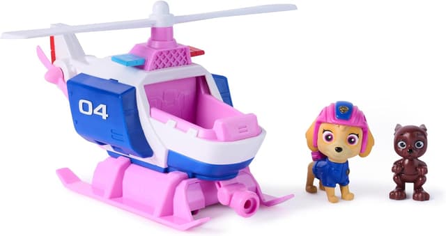 Detalle de Paw Patrol Pat Patrouille – Véhicule figurine Stella “Search & Rescue Mission” (Skye)