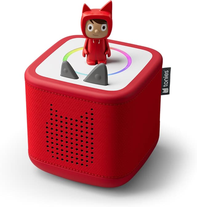 Detalle de Sunset Red Toniebox 2 Starter Set with Creative Tonie Rubie