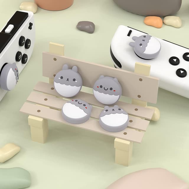 Detalle 2 de eXtremeRate Joystick Kappen für Switch 1 Set