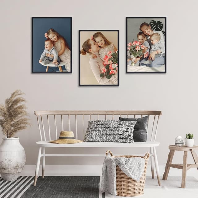 Detalle 2 de A3 picture frame Giftgarden black