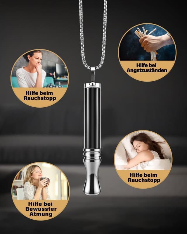 Thumbnail 5 de Rauchentwöhnung Hilfsmitte 12 Filter, schwarz