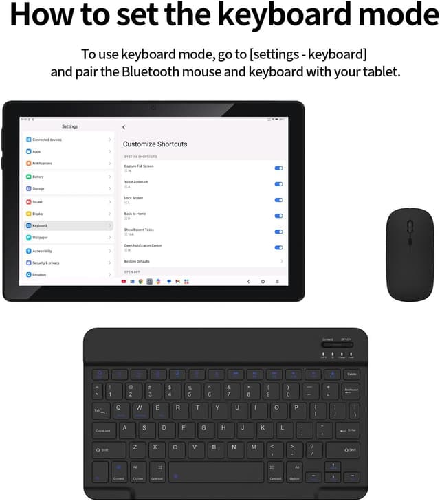 Detalle de Whitedeer Tablet 10 inch Android 16