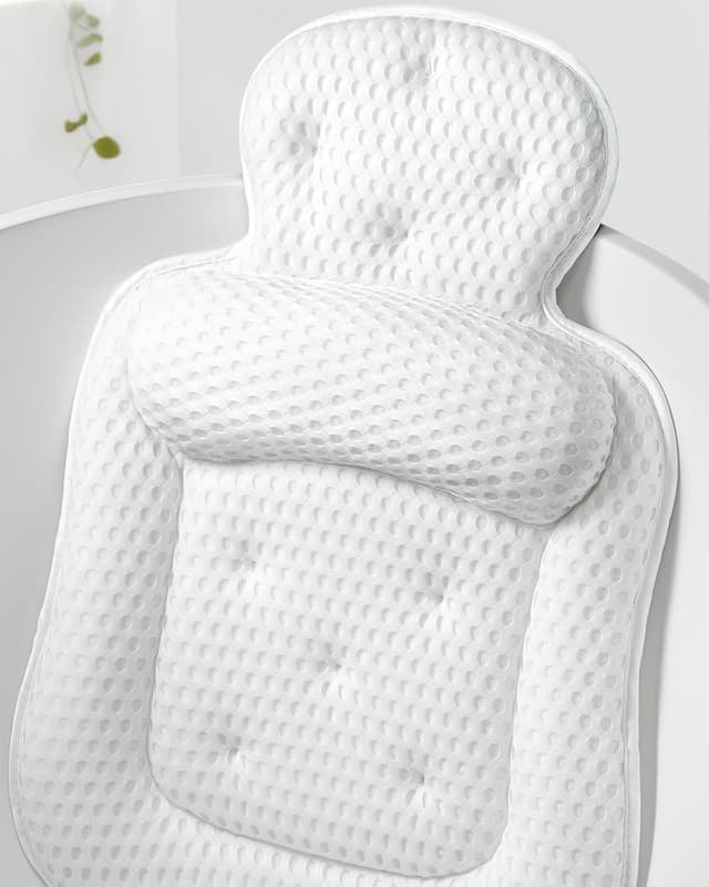 Detalle de Tub bath pillow with 54 suction cups