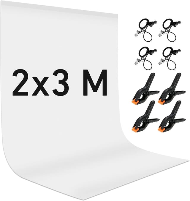 Imagen de YZNT 2x3m White Backdrop en OfertitasTOP