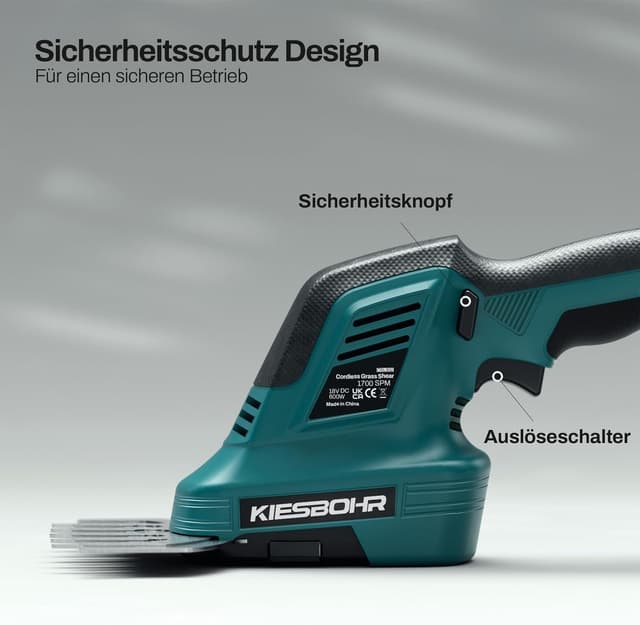 Thumbnail 2 de KIESBOHR CSL302 Akku-Heckenschere Makita 18V
