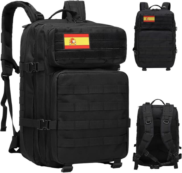 Thumbnail 1 de Delgeo Mochila Tactica 45L Militar,Gran Capacidad 45 * 30 * 20cm Mochila,Plegable Impermeable Mochila Para Montañismo,Senderismo,Camping y Viajes