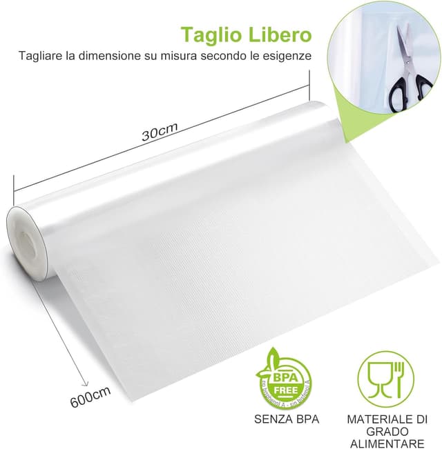 Detalle 2 de Bonsenkitchen Sacchetti Sottovuoto 30x600 cm