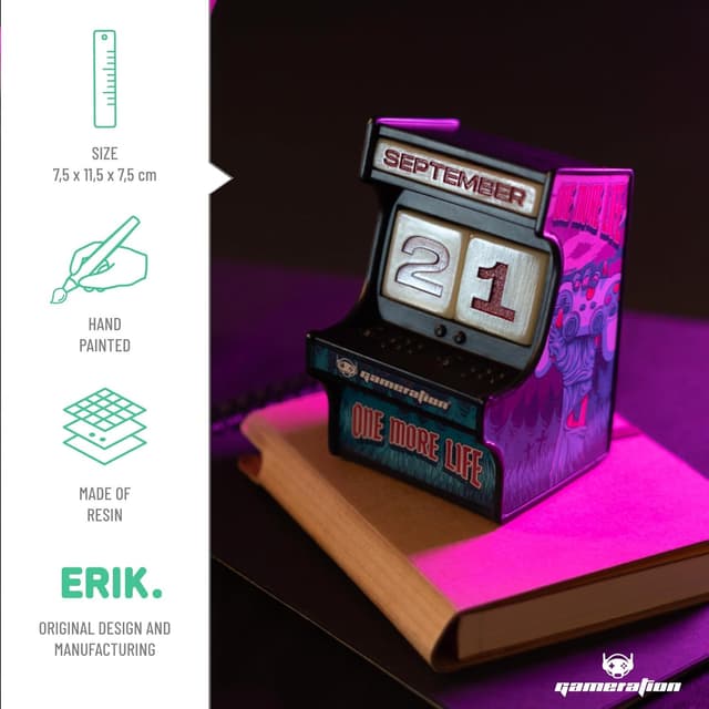 Detalle 2 de Grupo Erik Perpetual Calendar Arcade Machine