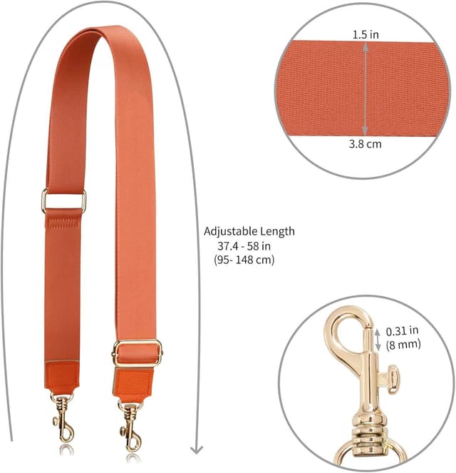 Thumbnail 4 de A ALLZEDREAM Damen Amts Modern verstellbarer Trageriemen 95–148 cm