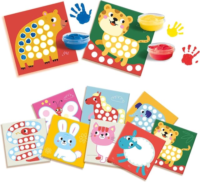 Detalle 2 de My first Peinture au doigt 10 fogli