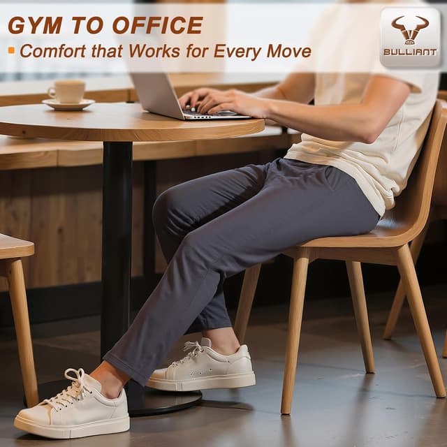 Thumbnail 6 de BULLIANT pantaloni jogging uomo 86% cotone