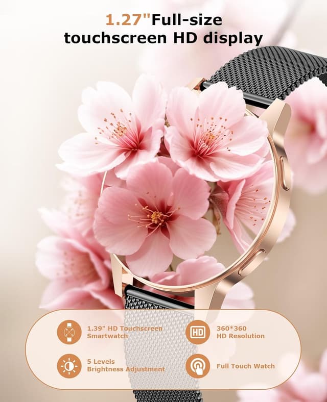 Thumbnail 5 de 2025 Reloj Inteligente Mujer con Siri y HRV