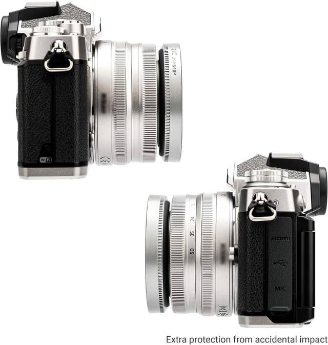 Detalle de JJC HN-40 46mm screw-in lens hood