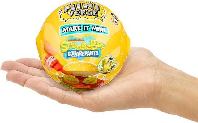 Detalle de MGA’s Miniverse Make It Mini SpongeBob SquarePants – Make It Mini resin play collectables (ages 8+)