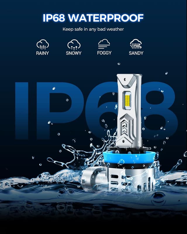 Thumbnail 4 de Marsauto M4 Fog Bulbs H11/H8/H9 50000LM