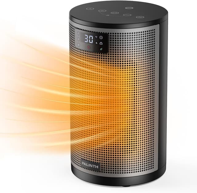 Imagen de PALINTH Stufetta elettrica da bagno con timer 8 ore en OfertitasTOP