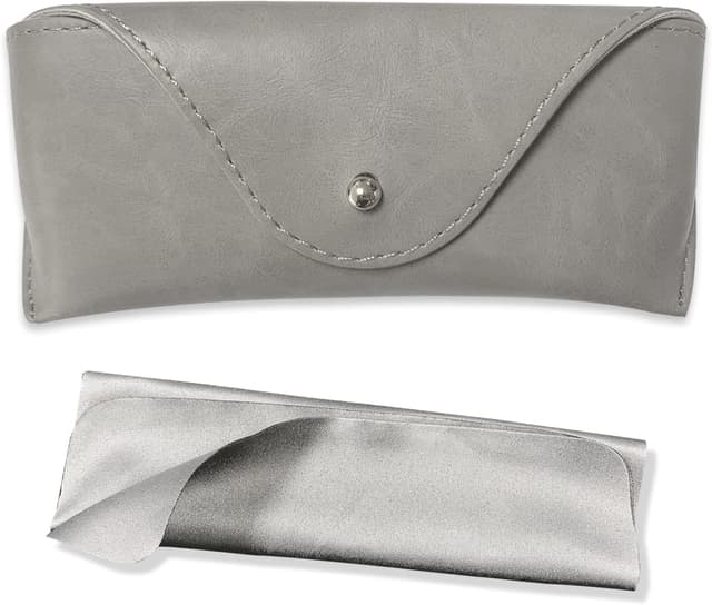 Detalle de LogHog leather sunglasses case 16 x 7 cm