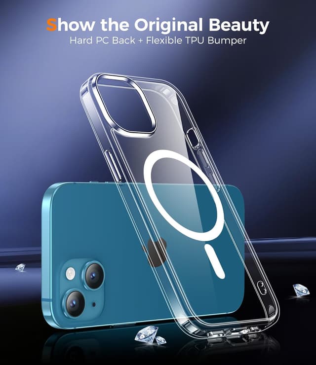 Thumbnail 2 de Qasyfanc funda magnética iPhone 13/14 6.1