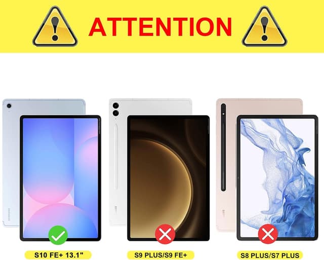 Detalle 2 de Vkooer Hülle Galaxy Tab S10 FE+ 13 Zoll