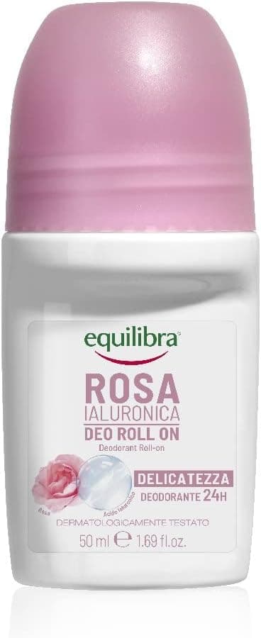 Detalle de equilibra Corpo Rosa Ialuronica Deo Roll On 75 ml