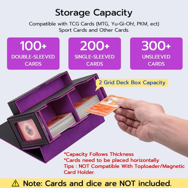 Thumbnail 1 de Tolesum Doppio Deck Box 310+ carte