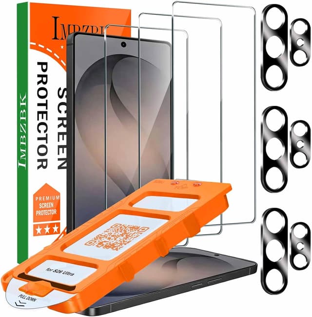 Imagen de IMBZBK 3 Pack Screen Protector for Galaxy S26 Ultra 6.9 inch en OfertitasTOP