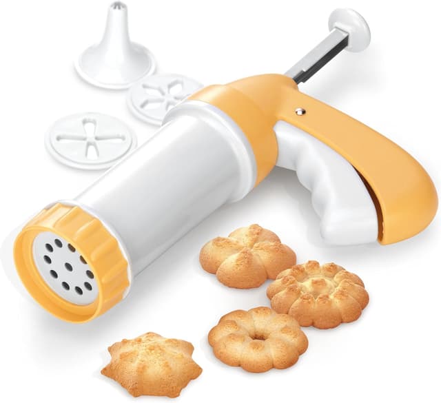 Detalle de Tescoma Delicia Presse à Pâte/Décorer blanc 22 cm (630534)