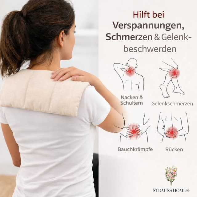 Thumbnail 1 de Strauss Home Körnerkissen groß 20x50 cm