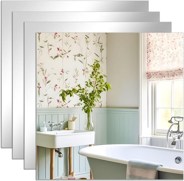 Detalle de Stick On Mirror 4pcs, 30 x 21cm