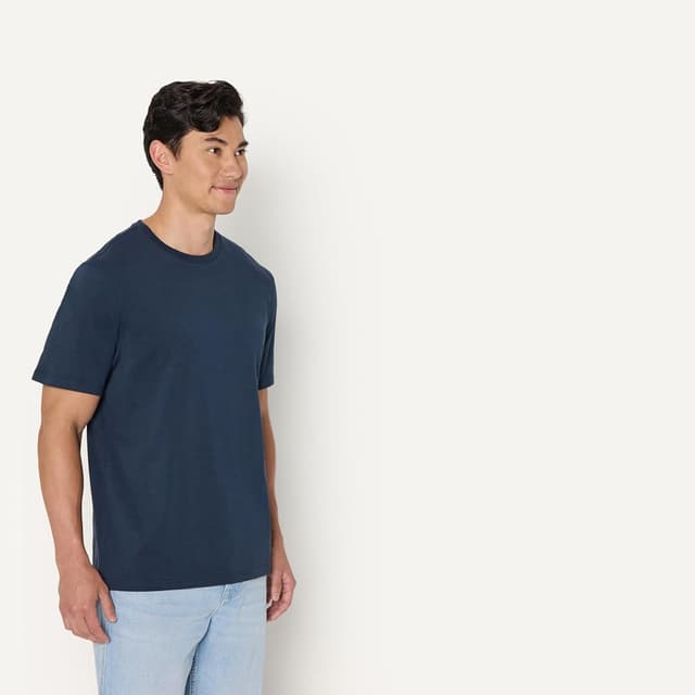 Detalle 2 de Amazon Essentials Men’s Regular-Fit Short-Sleeve Crewneck T-Shirt