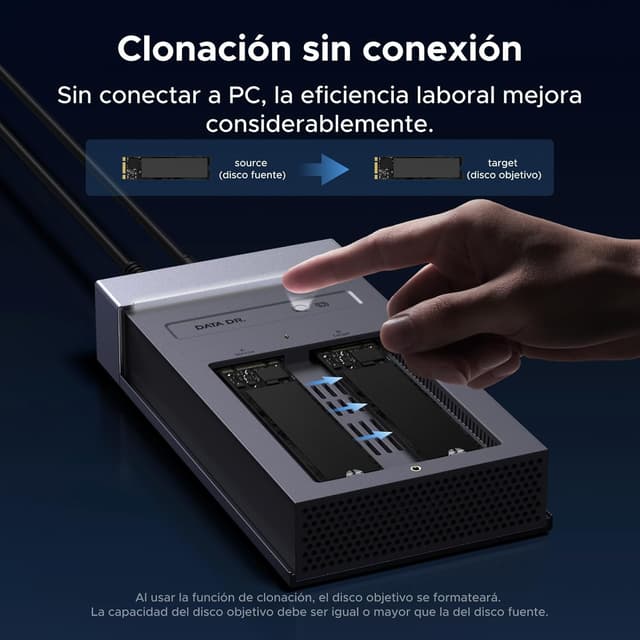 Thumbnail 2 de UGREEN Base para Disco Duro 40Gbps USB4