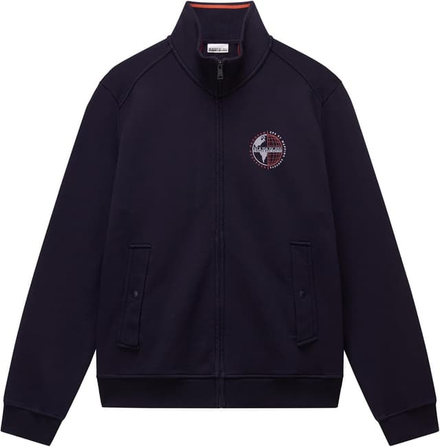 Thumbnail 3 de Napapijri Felpa con zip Beril in cotone