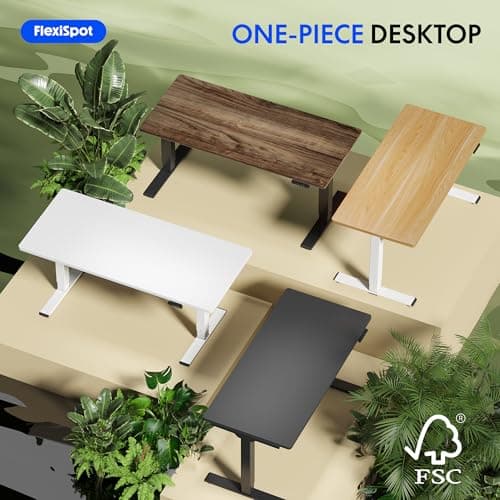 Detalle 1 de FLEXISPOT Tablero de Madera con Esquina Curva 📝