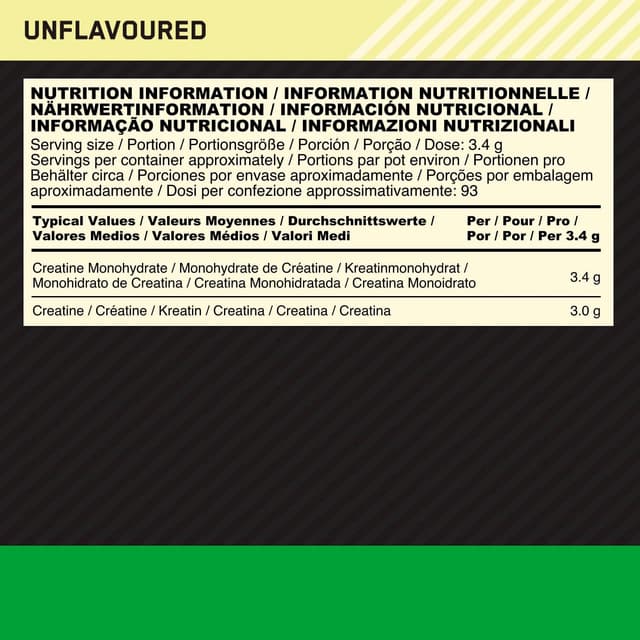 Thumbnail 6 de Optimum Nutrition Créatine Micronisée 317 g