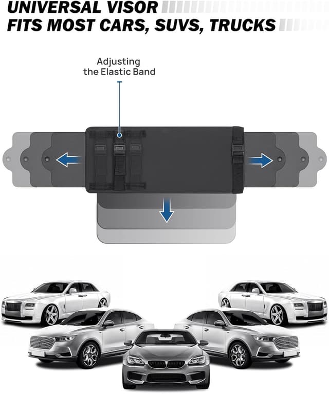 Thumbnail 3 de JOYTUTUS Polarized Sun Visor Extender