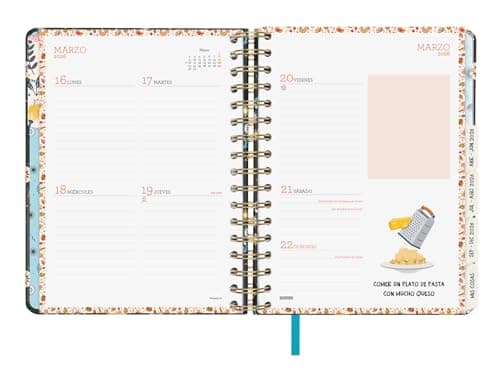 Thumbnail 11 de Finocam Agenda Vitae 16 meses 2025–2026 negra 📒
