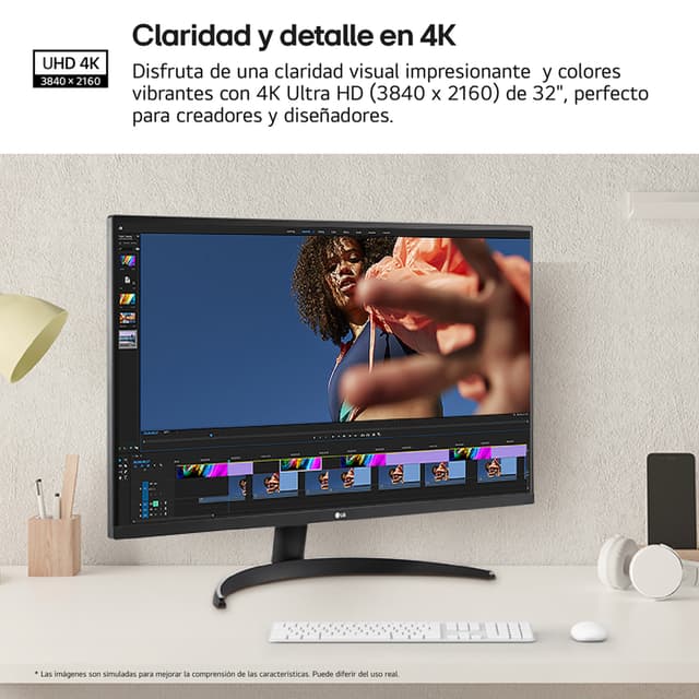 Thumbnail 3 de LG UltraFine 32UR500K-B 4K Monitor