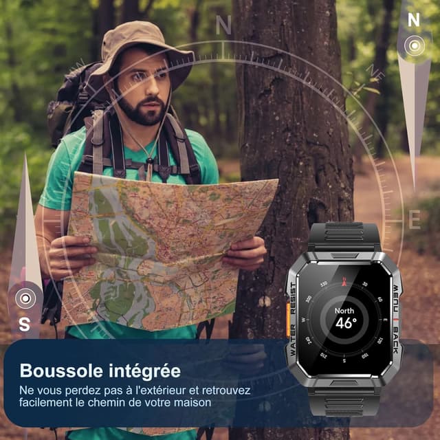 Thumbnail 5 de Blackview W60 Montre connectée 1,39"