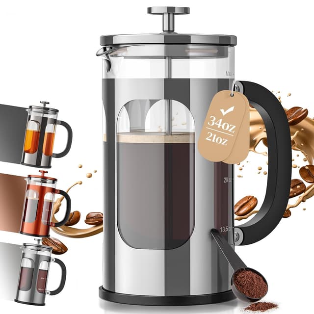 Imagen de Veken French Press 34oz en OfertitasTOP