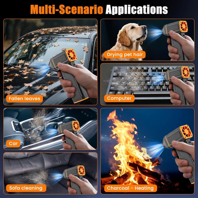 Detalle de Compressed Air Duster 150,000 RPM Electric