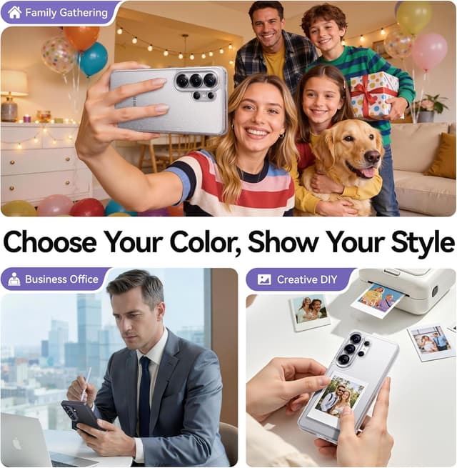 Thumbnail 4 de CASEKOO Pearl Glitter Case for Galaxy S26 Ultra