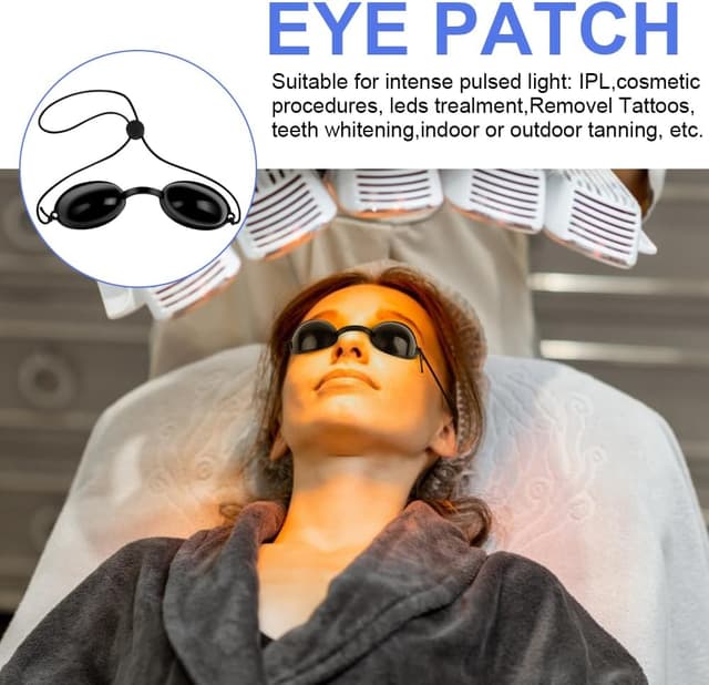 Detalle 2 de LOPHE Sunbed Goggles (Adjustable UV & Infrared Protection) – 1 Pair