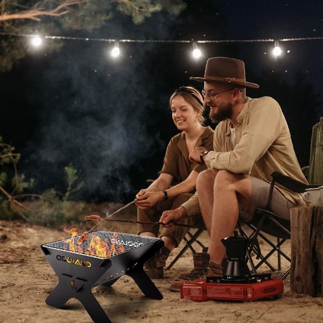 Thumbnail 5 de Odoland Camping Fire Pit 33cm collapsible
