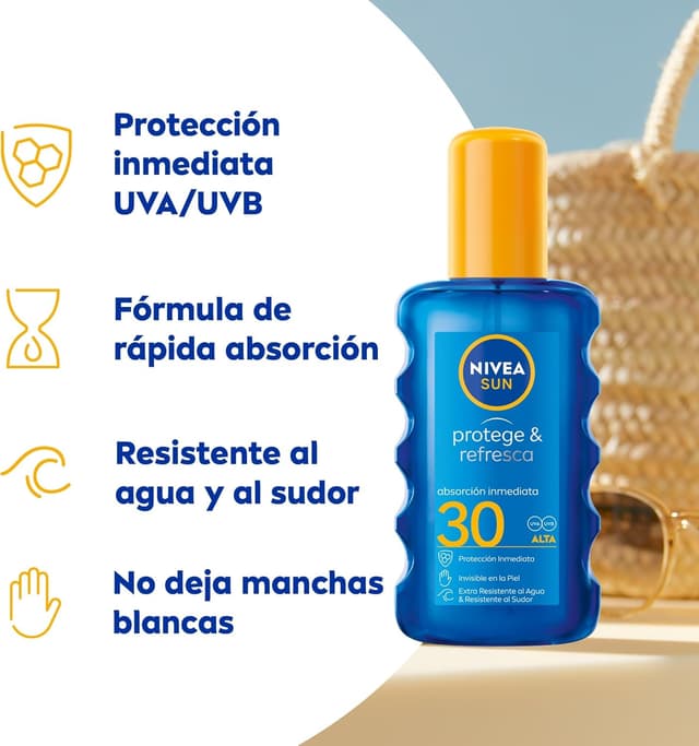 Thumbnail 2 de NIVEA SUN Spray Solar Protege & Refresca FP30 💧 200ml
