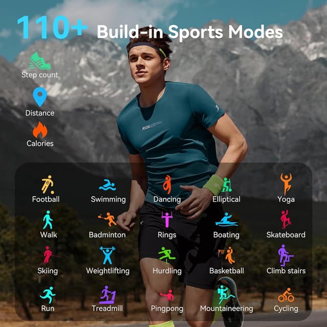 Thumbnail 6 de GPS smart watch 2.06 AMOLED for fitness