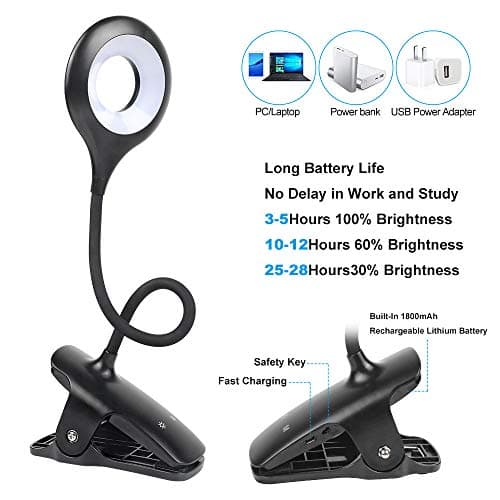 Thumbnail 5 de Deringighting 28 LED Book Light 3‑colour, USB rechargeable