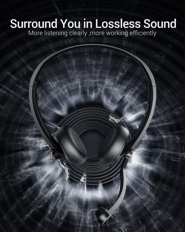 Thumbnail 3 de FEABASK USB Headset with Mic